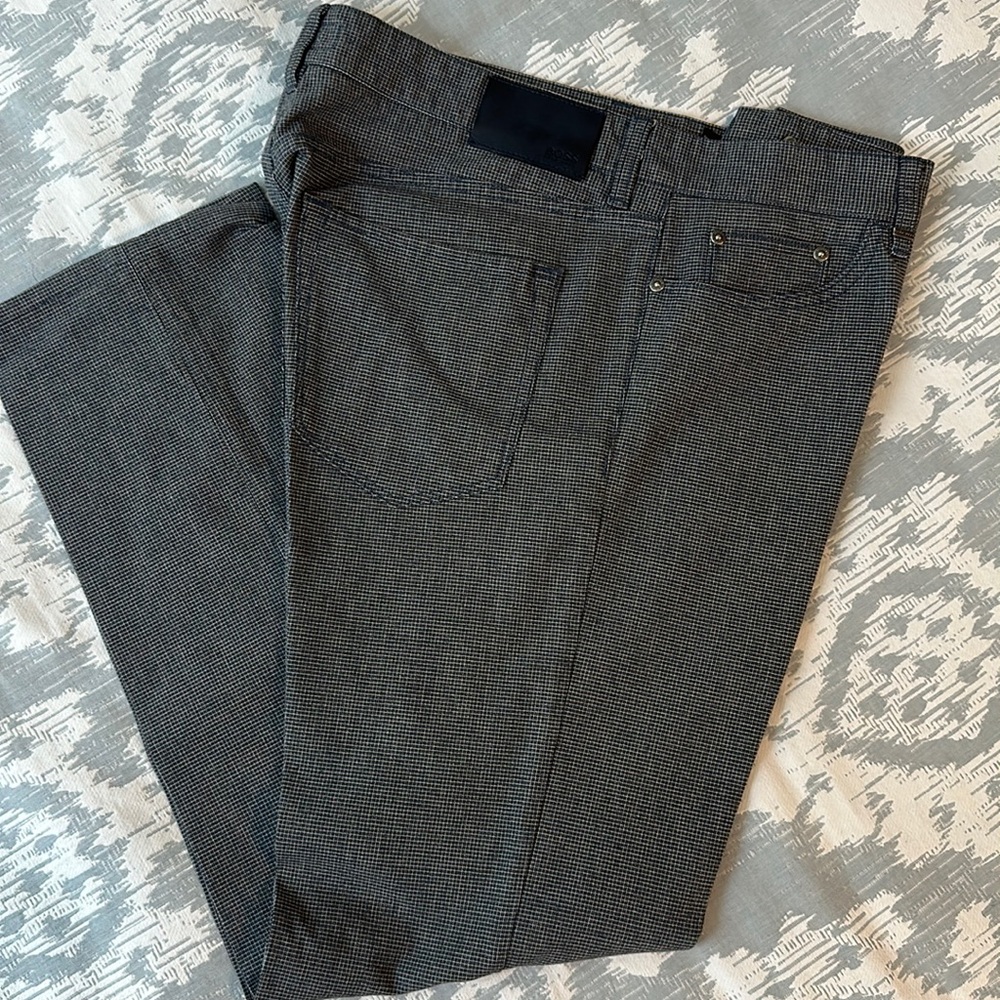 Hugo Boss Black and Navy checkered pants